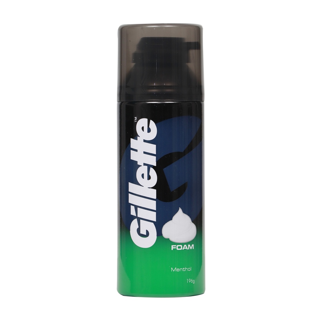 GILLETTE SHAVE FOAM 196G MENTHOL WHIM